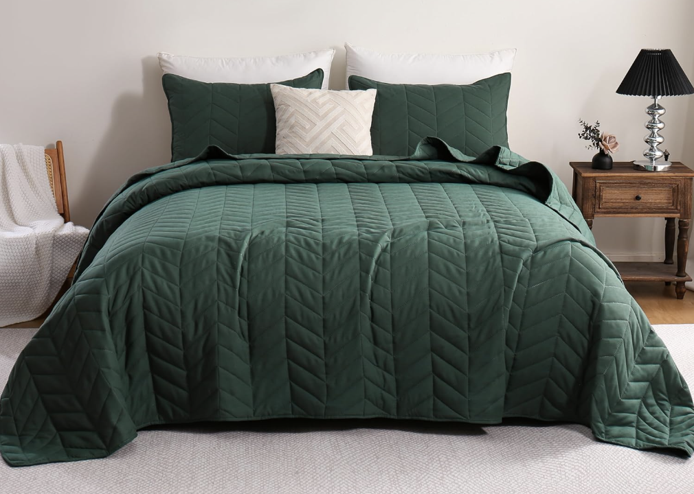 Lightweight Quilted Coverlet, gifts for men under $50